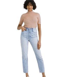 MADEWELL Curvy Perfect Vintage Jeans in Fitzgerald Wash
